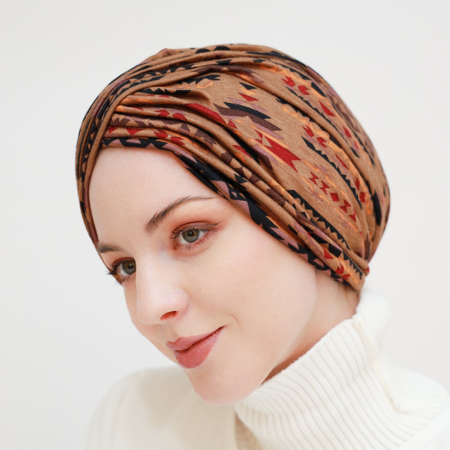 Twisted Printed Pure Cotton Turban