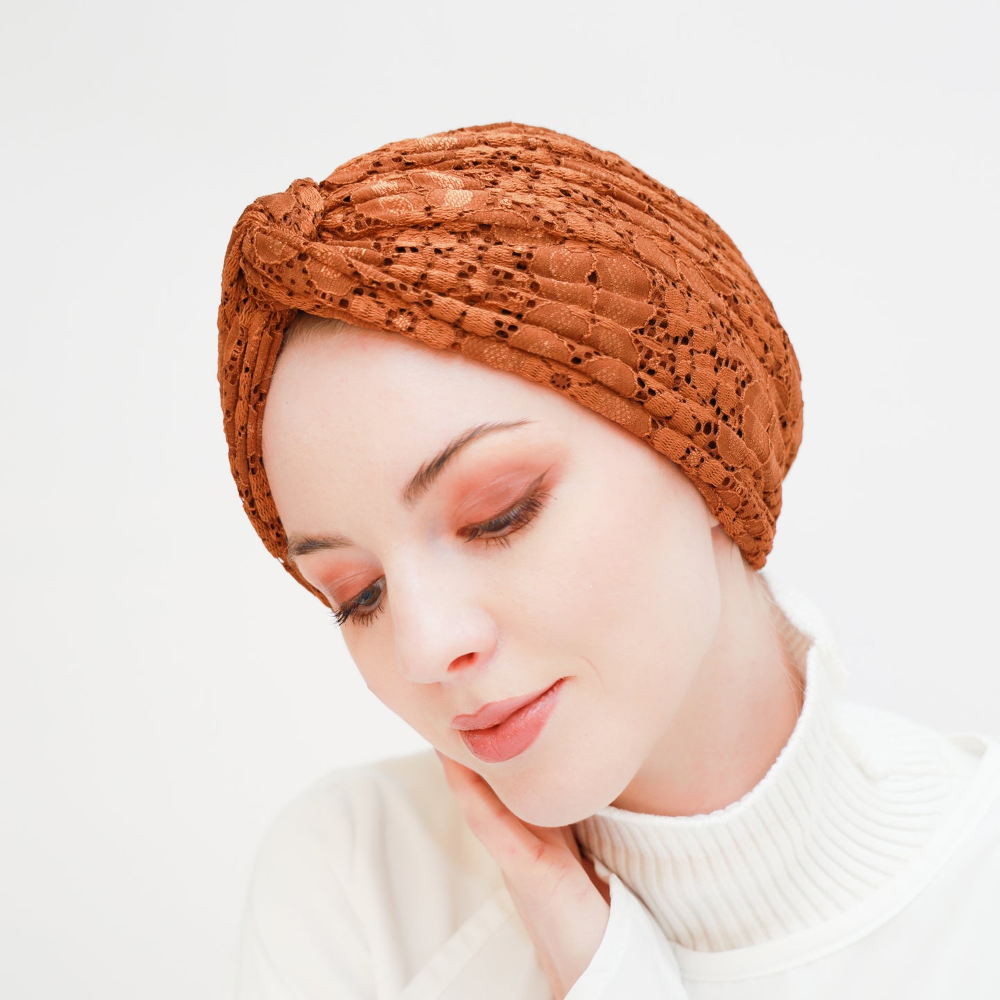 Twisted Lace Turban